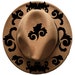 Stencils for Hat Burning SVG, Baroque Scrolls Pattern for Burning Hats ...