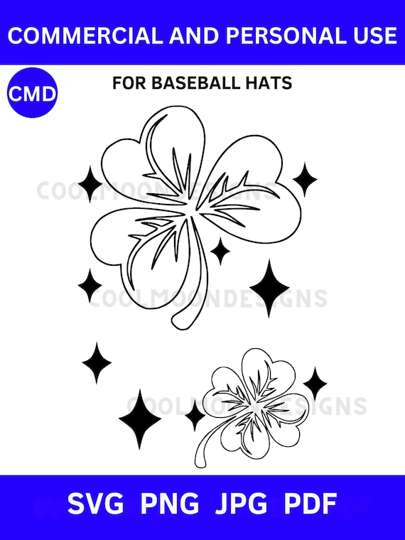 JowTreex St. Patrick's Day 4 Leaf Clover Casquette De Baseball Réglable Broderie Trèfle Unisexe Casquette De Baseball Pour Homme Et Femme, Vert, Taille Unique