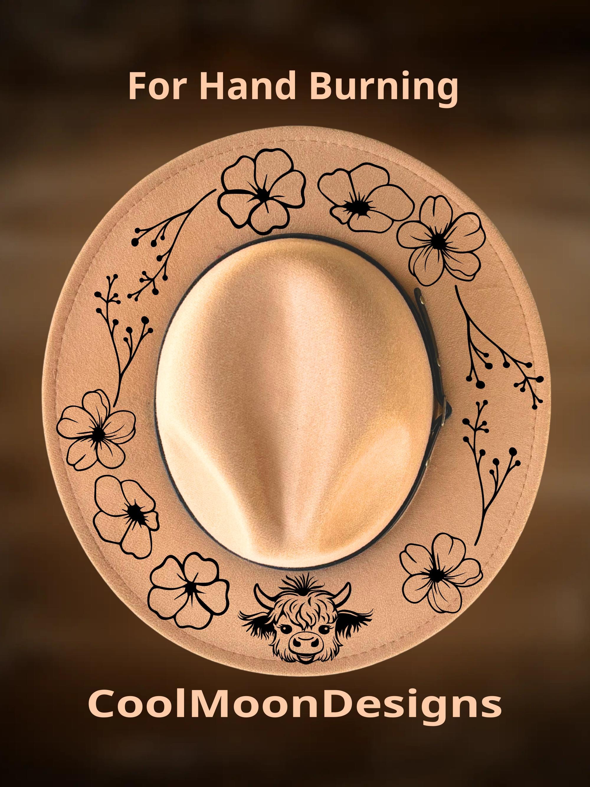 Custom Burn Cowboy Hats - Etsy