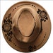 Stencil for Hat Burning SVG, Sunflower Narrow Brim Hat Stencil, Hat ...