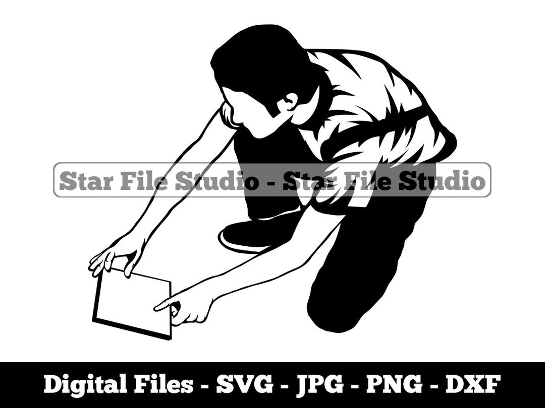 Flooring Installer 3 Svg, Construction Svg, Contactor Svg, Flooring