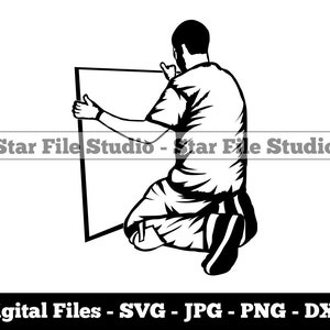 Tile Setter #3 Svg, Construction Svg, Contactor Svg, Tile Setter Png, Tile Setter Jpg, Tile Setter Files, Tile Setter Clipart