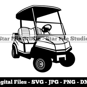 Golf Cart Logo Svg, Golf Cart Svg, Golf Car Svg, Golf Cart Png, Golf Cart Jpg, Golf Cart Files, Golf Cart Clipart