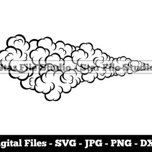 Smoke #4 Svg, Steam Svg, Smoke Svg, Vapor Svg, Smoke Png, Smoke Jpg, Smoke Files, Smoke Clipart