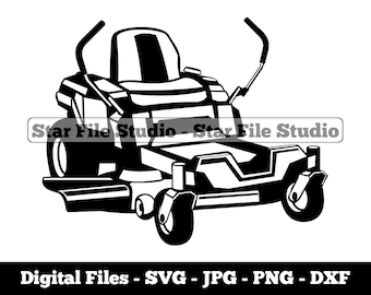 Zero Turn Lawn Mower #2 Svg, Lawn Mower Svg, Landscaping Svg, Lawn Mower Png, Lawn Mower Jpg, Lawn Mower Files, Lawn Mower Clipart