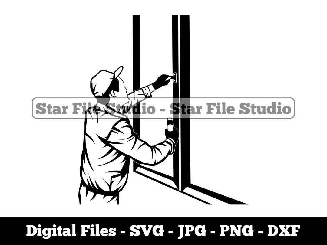 Glazier 3 Svg, Construction Svg, Contactor Svg, Glazier Png, Glazier