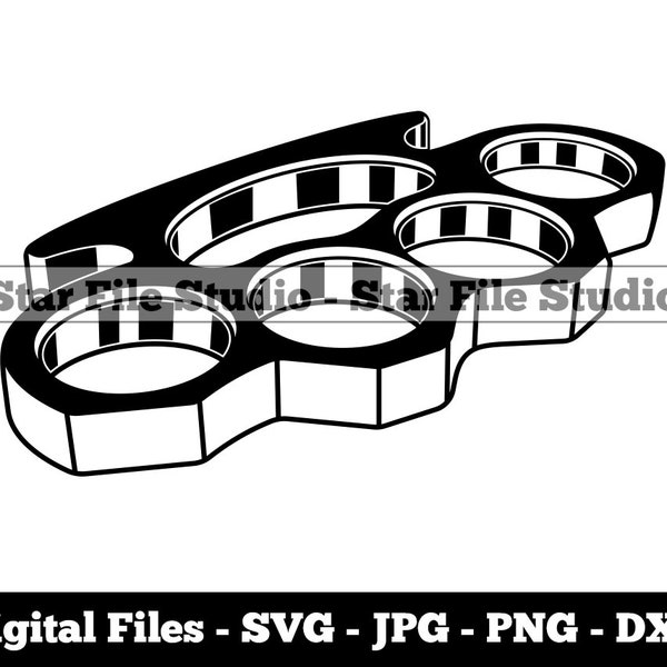 Brass Knuckles Svg, Brass Knuckles Png, Brass Knuckles Jpg, Fighting Svg, Defence Svg, Brass Knuckles Files, Brass Knuckles Clipart