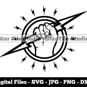 Electrician Logo Svg, Electrician Svg, Electric Power Svg, Electrician Png, Electrician Jpg, Electrician Files, Electrician Clipart