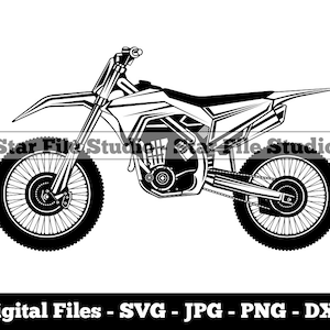 Dirt Bike #3 Svg, Motocross Svg, Stunt Bike Svg, Dirt Bike Png, Dirt Bike Jpg, Pliki Dirt Bike, Clipart Dirt Bike