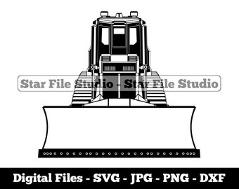 Crowler Dozer #4 Svg, Bulldozer Svg, Heavy Equipment Svg, Crowler Dozer Png, Crowler Dozer Jpg, Crowler Dozer Files, Crowler Dozer Clipart
