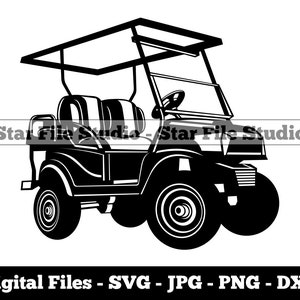 Wózek golfowy #2 Svg, Wózek golfowy Svg, Samochód golfowy Svg, Wózek golfowy Png, Wózek golfowy Jpg, Pliki wózków golfowych, Clipart wózka golfowego