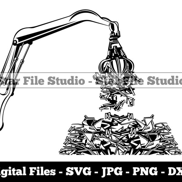 Scrap Yard Svg, Junk Yard Svg, Junkyard Svg, Scrap Yard Png, Scrap Yard Jpg, Scrap Yard Files, Scrap Yard Clipart