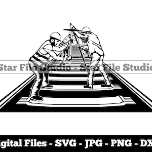 Railroad Repair Svg, Railway Repair Svg, Railroad Repairmen Svg, Railroad Repair Png, Railroad Repair Jpg, Railroad Repair Files, Clipart