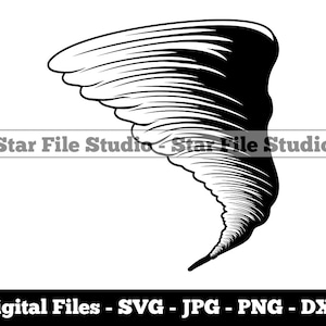 Tornado #5 Svg, Tornado Svg, Whirlwind Svg, Twister Svg, Tornado Png, Tornado Jpg, Tornado Files, Tornado Clipart