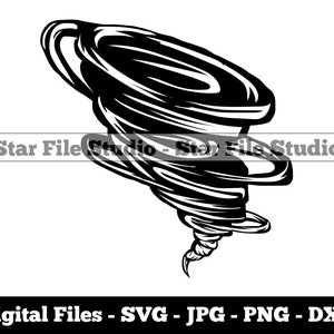 Tornado #7 Svg, Tornado Svg, Whirlwind Svg, Twister Svg, Tornado Png, Tornado Jpg, Tornado Files, Tornado Clipart