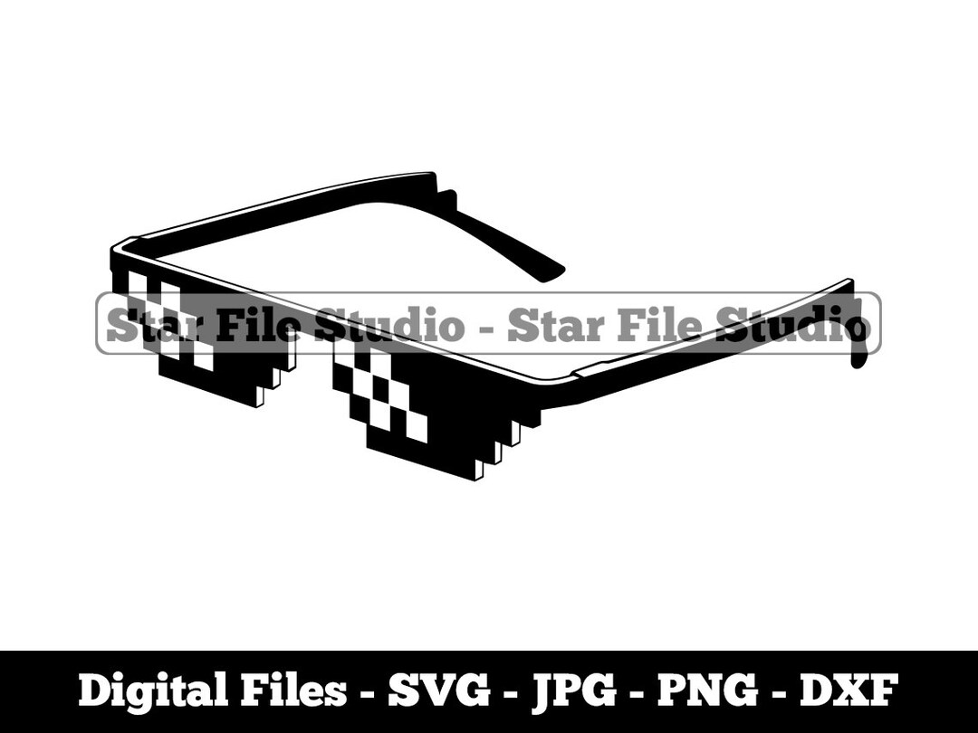 Meme Sunglasses 2 Svg, Sunglasses Svg, Meme Svg, Sunglasses Png