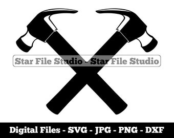 Hammer Logo Svg, Hammer Svg, Repair Svg, Tools Svg, Hammer Png, Hammer Jpg, Hammer Files, Hammer Clipart