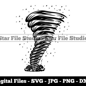 Tornado Svg, Whirlwind Svg, Twister Svg, Tornado Png, Tornado Jpg, Tornado Files, Tornado Clipart