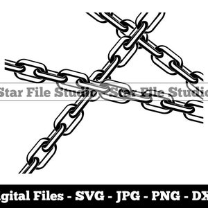 Chain #5 Svg, Chain Svg, Metal Chain Svg, Chain Png, Chain Jpg, Chain Files, Chain Clipart