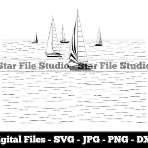 Sailing Boats Svg, Sailing Svg, Sails Svg, Sailing Png, Sailing Jpg, Sailing Files, Sailing Clipart