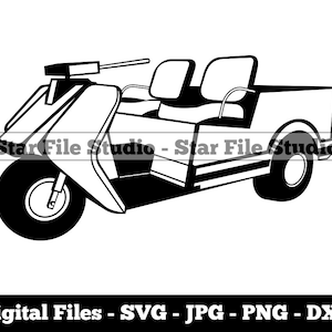 Vintage Golf Cart Svg, Golf Cart Svg, Golf Car Svg, Golf Svg, Golfing Svg, Golf Cart Png, Golf Cart Jpg, Golf Cart Files, Golf Cart Clipart