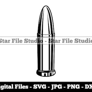 Bullet Svg, Ammo Svg, Amunition Svg, Bullet Png, Bullet Jpg, Bullet Files, Bullet Clipart