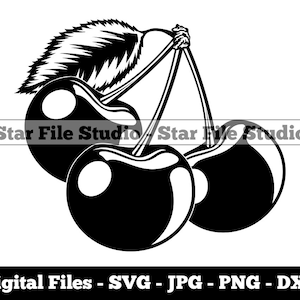 Cherry Svg, Fruit Svg, Cherries Svg, Cherry Png, Cherry Jpg, Cherry Files, Cherry Clipart