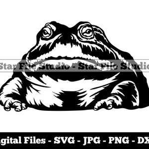 Toad #4 Svg, Toad Svg, Frog Svg, Toad Png, Toad Jpg, Toad Files, Toad Clipart