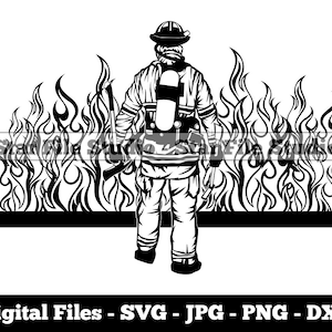 Firefighter Svg, Fireman Svg, Fire Svg, Firefighter Png, Firefighter Jpg, Firefighter Files, Firefighter Clipart