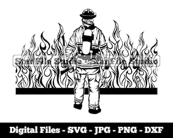 Firefighter Svg, Fireman Svg, Fire Svg, Firefighter Png, Firefighter Jpg, Firefighter Files, Firefighter Clipart