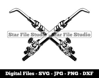 Gas Welding Torch Logo Svg, Welding Png, Welding Jpg, Welder Svg, Welding Svg, Welder Files, Welder Clipart