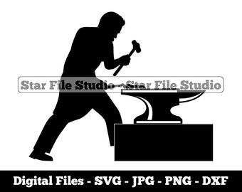 Blacksmith Logo Svg, Smithy Svg, Blacksmith Svg, Blacksmith Png, Blacksmith Jpg, Blacksmith Files, Blacksmith Clipart
