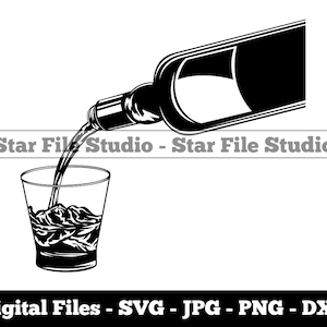 Whiskey #3 Svg, Wiskey Svg, Whiskey Svg, Alcohol Svg, Whiskey Png, Whiskey Jpg, Whiskey Files, Whiskey Clipart