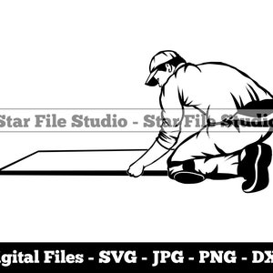 Tile Setter #2 Svg, Construction Svg, Contactor Svg, Tile Setter Png, Tile Setter Jpg, Tile Setter Files, Tile Setter Clipart