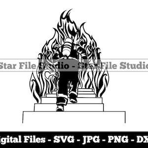 Firefighter #4 Svg, Firefighter Svg, Fireman Svg, Firefighter Png, Firefighter Jpg, Firefighter Files, Firefighter Clipart
