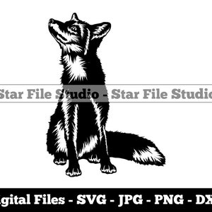 Fox #2 Svg, Fox Svg, Forest Animals Svg, Fox Png, Fox Jpg, Fox Files, Fox Clipart