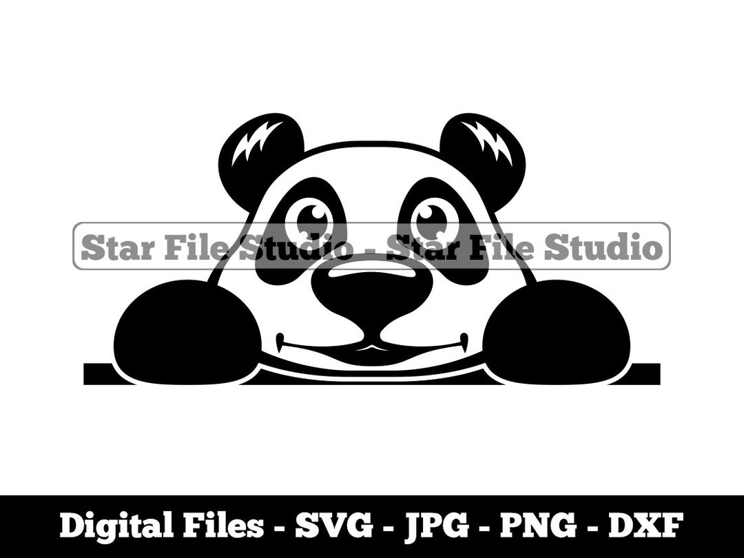 Cute Panda 3 Svg, Panda Svg, Baby Panda Svg, Panda Png, Panda Jpg ...