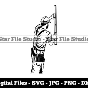 Construction Worker #3 Svg, Construction Svg, Contactor Svg, Construction Worker Png, Construction Worker Jpg, Files, Clipart
