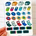 Video Game Console Sticker Sheets | Planner Stickers | Sticker Sheets ...