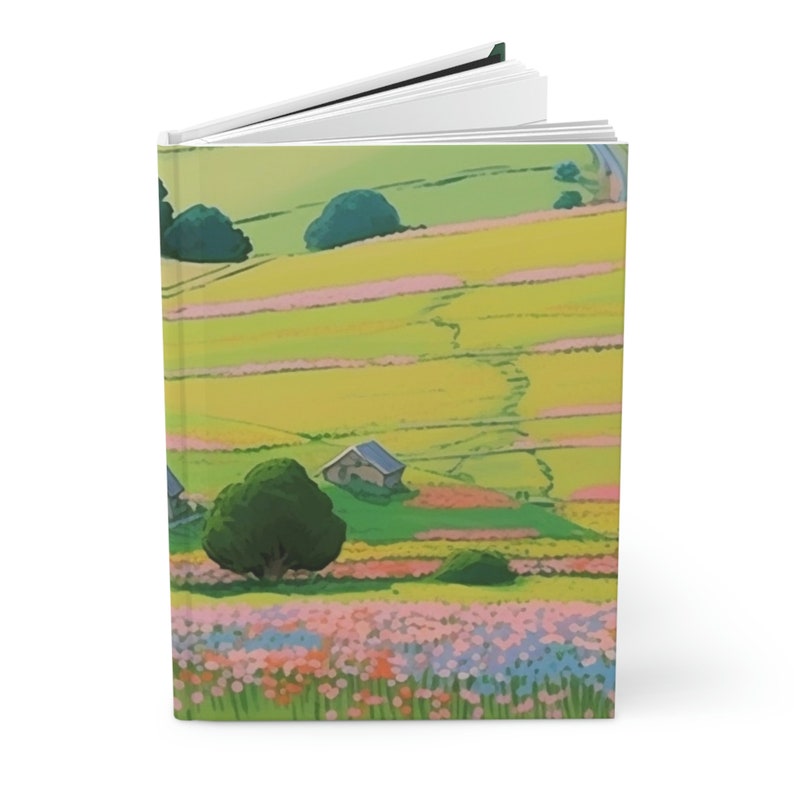 Ghibli Journal, Ghibli Notebook, Ghibli Notebook Cover, Ghibli Art, Cute Ghibli Journal, Cute Ghibli, Ghibli Print, Ghibli Poster image 3