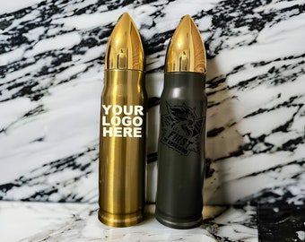 Stay Hydrated and Stylish with Our 17 oz Personalized Bullet Tumbler – Vacuum Insulated, Laser Engraved, and Made to Last