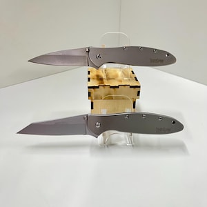 Personalized Laser Engraving on Kershaw LEEK Knife - Custom Gift Idea!