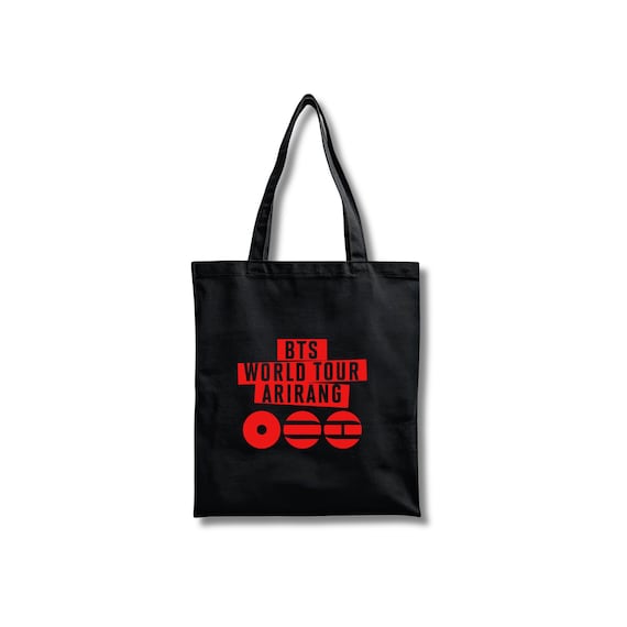 BTS Arirang World Tour Inspired Tote Bag | Kpop Concert Fan Tote