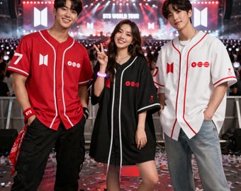 Vancouver ARMY 07 Jersey Arirang BTS Inspired Baseball Jersey