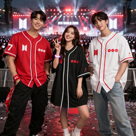 Vancouver ARMY 07 Jersey Arirang BTS Inspired Baseball Jersey