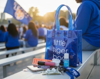 Jackson State little tiger bag Clear /Grad/ Alumni/ HBCU/Football/