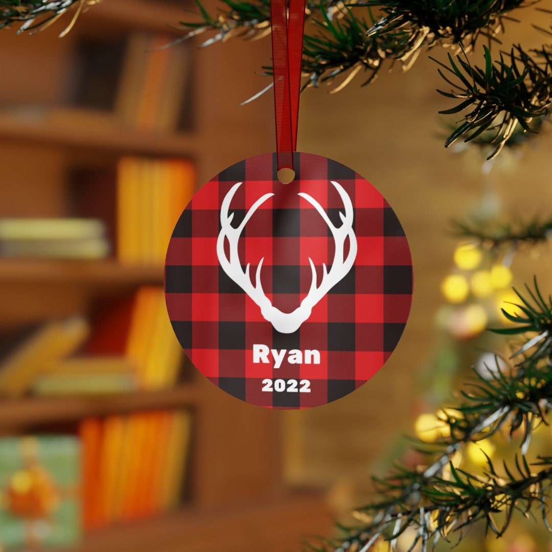hunter-christmas-ornament-custom-hunter-ornament-personalized-hunter-ornament-simple-hunter