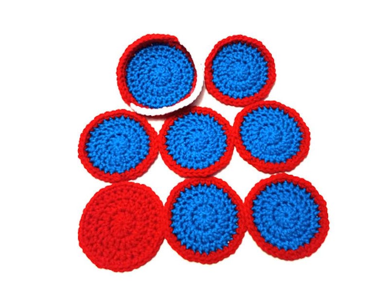 Crochet Bucket Coaster Pattern - PDF Instructions Only - Etsy