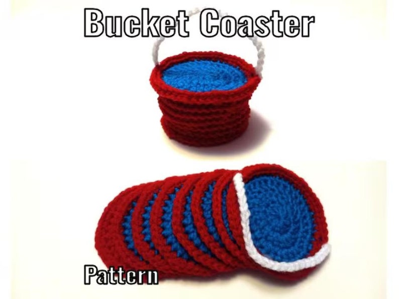 8 Low Sew to No Sew Crochet Stack Coaster Patterns - Beginner Friendly ...