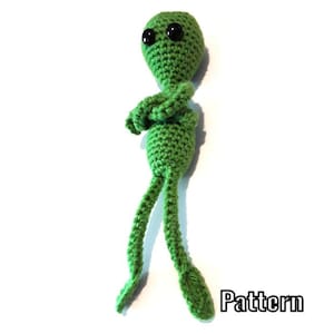 Crochet Alien Pattern - PDF Instructions Only